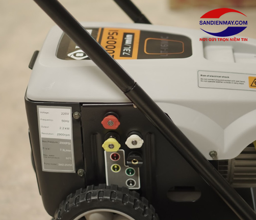 Máy xịt rửa xe cao áp Lutian LT-16MC